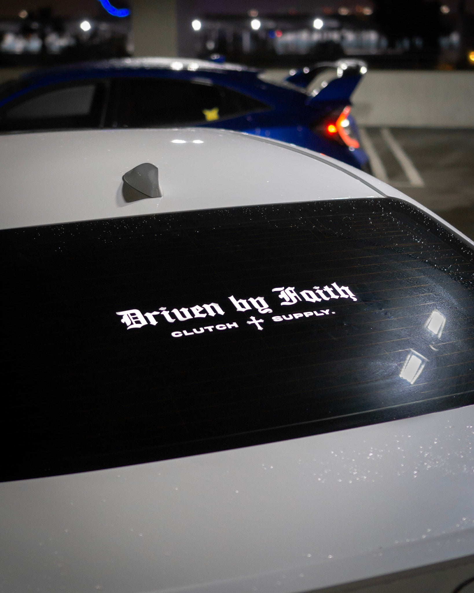 Driven by Faith Decal