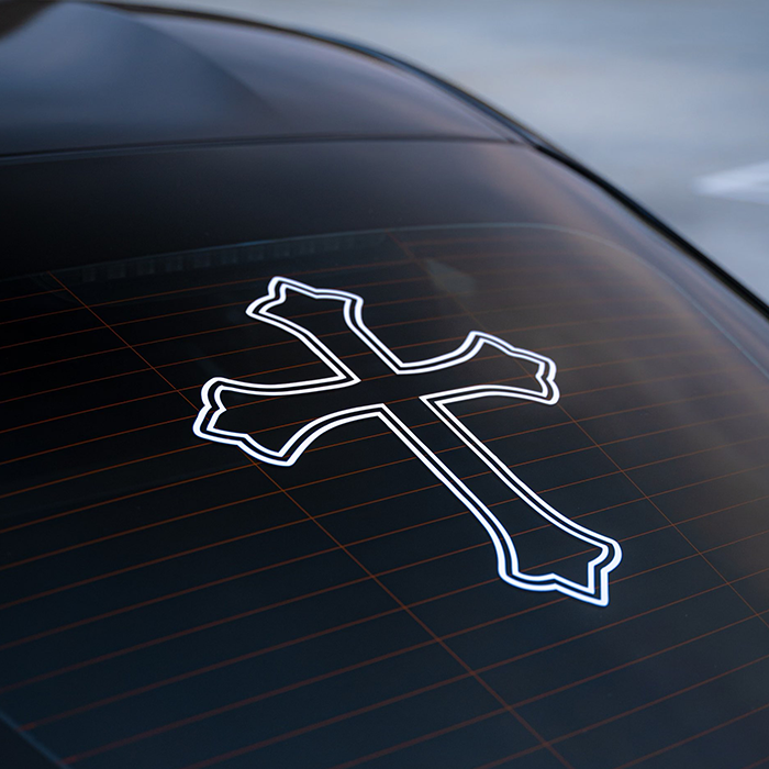 V2 Cross Decal